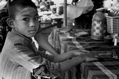 Young Boy with Jacket